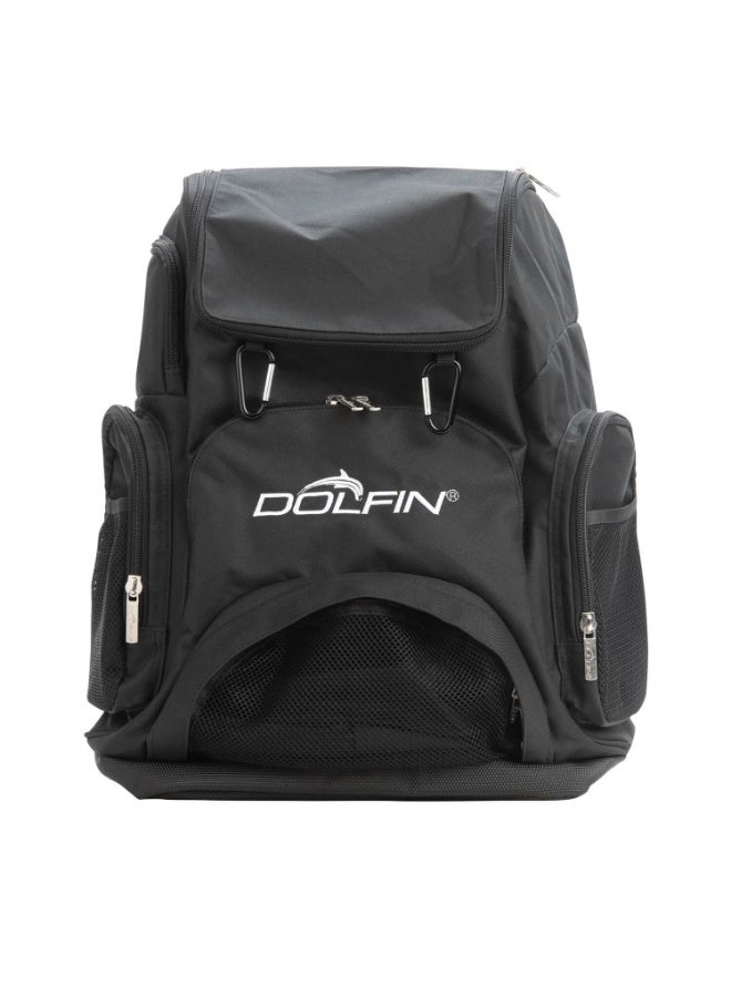 Dolfin Black Large Team Backpack (37L) - Image 1